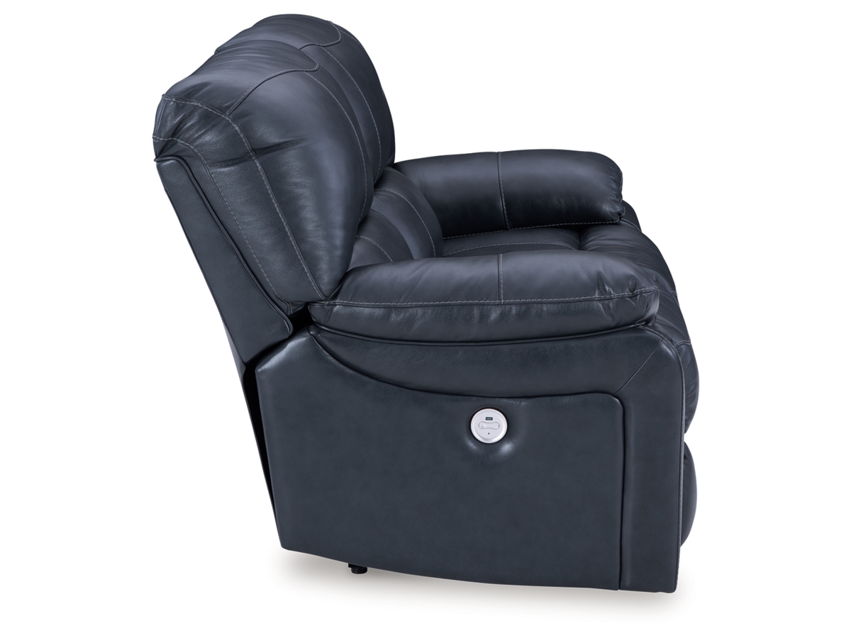 リーlove Leesworth Dual Power Leather Reclining Loveseat | Ashley