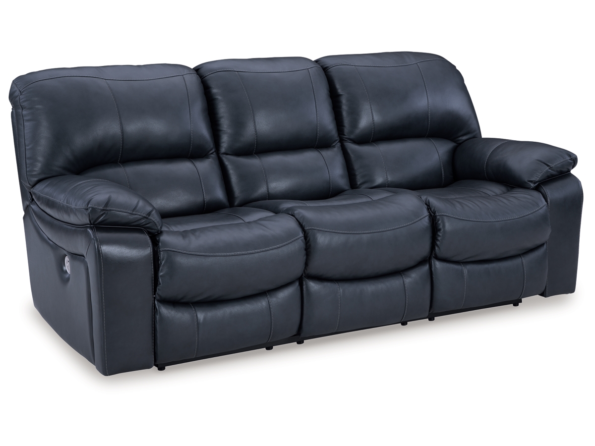 あしゅりー Leesworth Dual Power Leather Reclining Sofa | Ashley