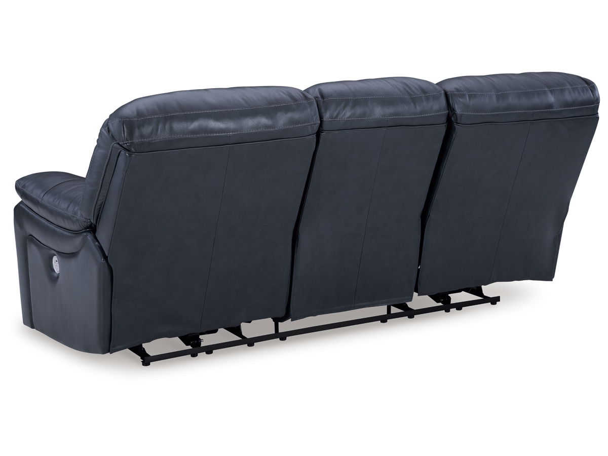 あしゅりー Leesworth Dual Power Leather Reclining Sofa | Ashley