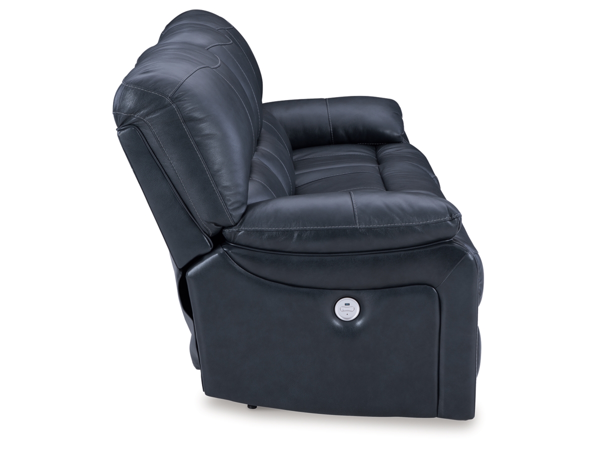 あしゅりー Leesworth Dual Power Leather Reclining Sofa | Ashley