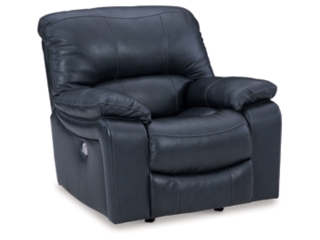 テアシュリページ Dearview Dual Power Leather Recliner | Ashley