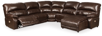 Hallstrung 5-Piece Power Reclining Sectional with Chaise