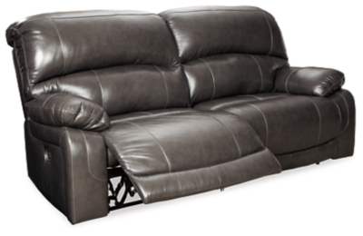 Hallstrung Dual Power Leather Reclining