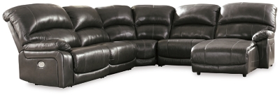 Hallstrung 5-Piece Power Reclining Sectional with Chaise
