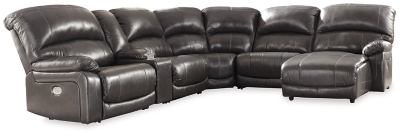Hallstrung 6-Piece Power Reclining Sectional with Chaise