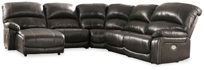 Hallstrung 5-Piece Power Reclining Sectional with Chaise, , large