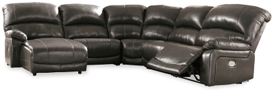 Hallstrung 5-Piece Power Reclining Sectional with Chaise