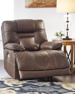 Wurstrow Power Recliner, Umber, rollover