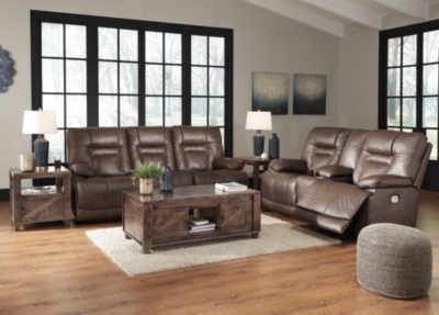 Wurstrow Sofa and Loveseat, Umber, large