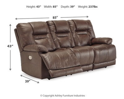 Wurstrow Power Reclining Sofa Ashley Furniture HomeStore