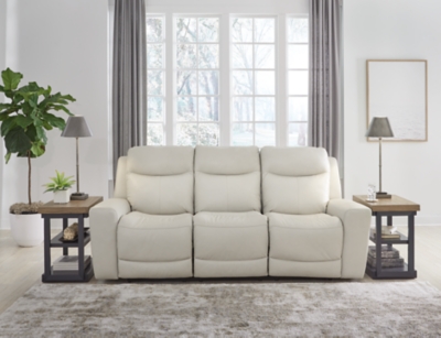 Mindanao Power Reclining Sofa, Coconut, large