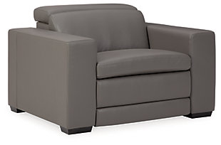 Texline Power Recliner, Gray, large