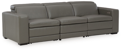 Texline 4-Piece Power Reclining Sofa, Gray, large