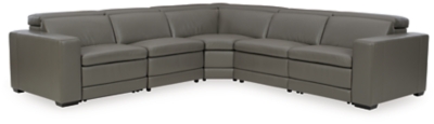 Texline 6-Piece Power Reclining Sectional, Gray, large
