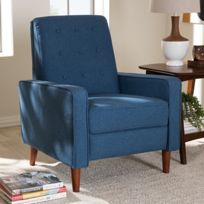 Mathias Recliner, Blue, rollover