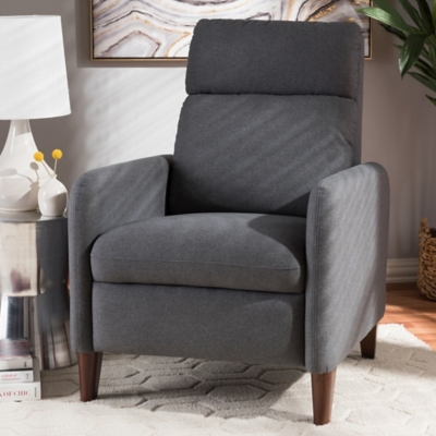 Casanova Recliner, Gray, rollover