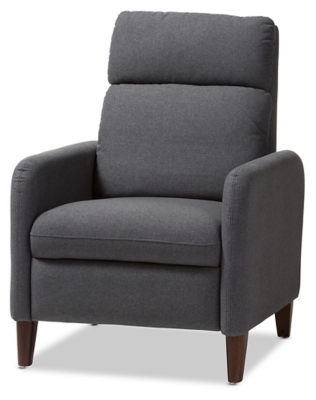 Casanova Recliner, Gray, large