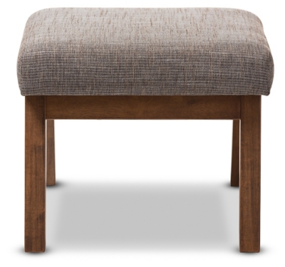 Baxton Studio Ottoman Ashley