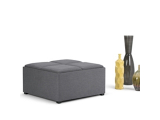 Simpli Home Avalon Large Coffee Table Ottoman
