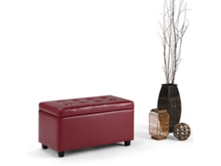 Cosmopolitan Rectangle Storage Ottoman