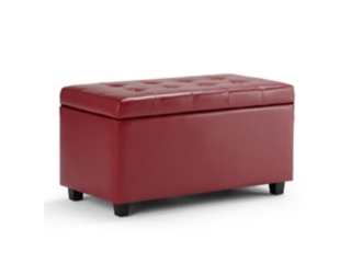 Cosmopolitan Rectangle Storage Ottoman