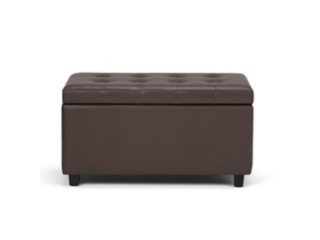 Cosmopolitan Rectangle Storage Ottoman
