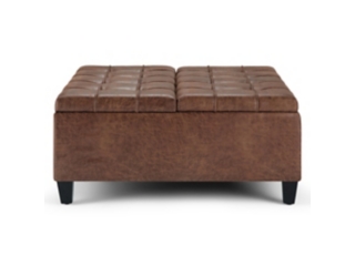 Harrison Square Coffee Table Ottoman with Storage