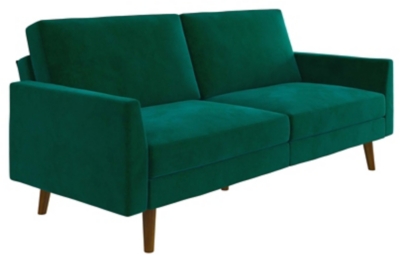 Atwater Living Joyce Coil Futon, Green, large