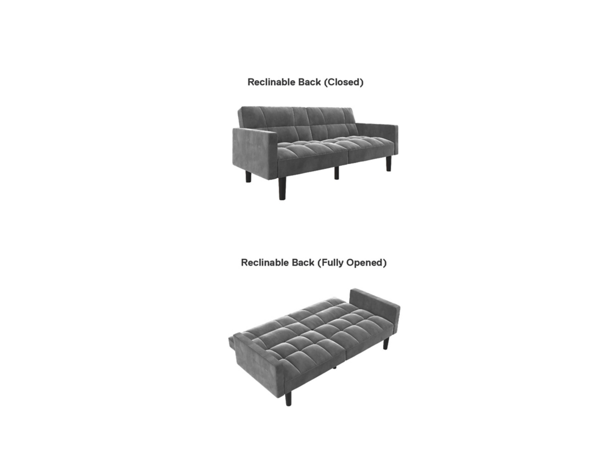 Hanna Convertible Sofa Sleeper Futon