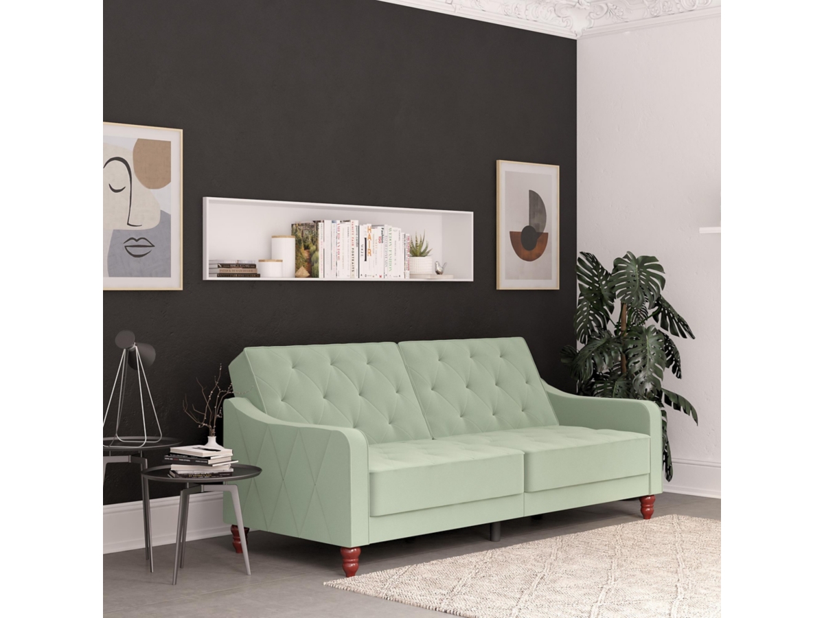 9 By Novogratz Vintage Tufted Sofa Sleeper Ii Review | Cabinets Matttroy