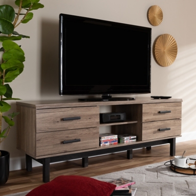 Baxton studio deals modern tv stand