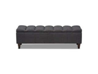 Baxton Studio Storage Bench Ottoman
