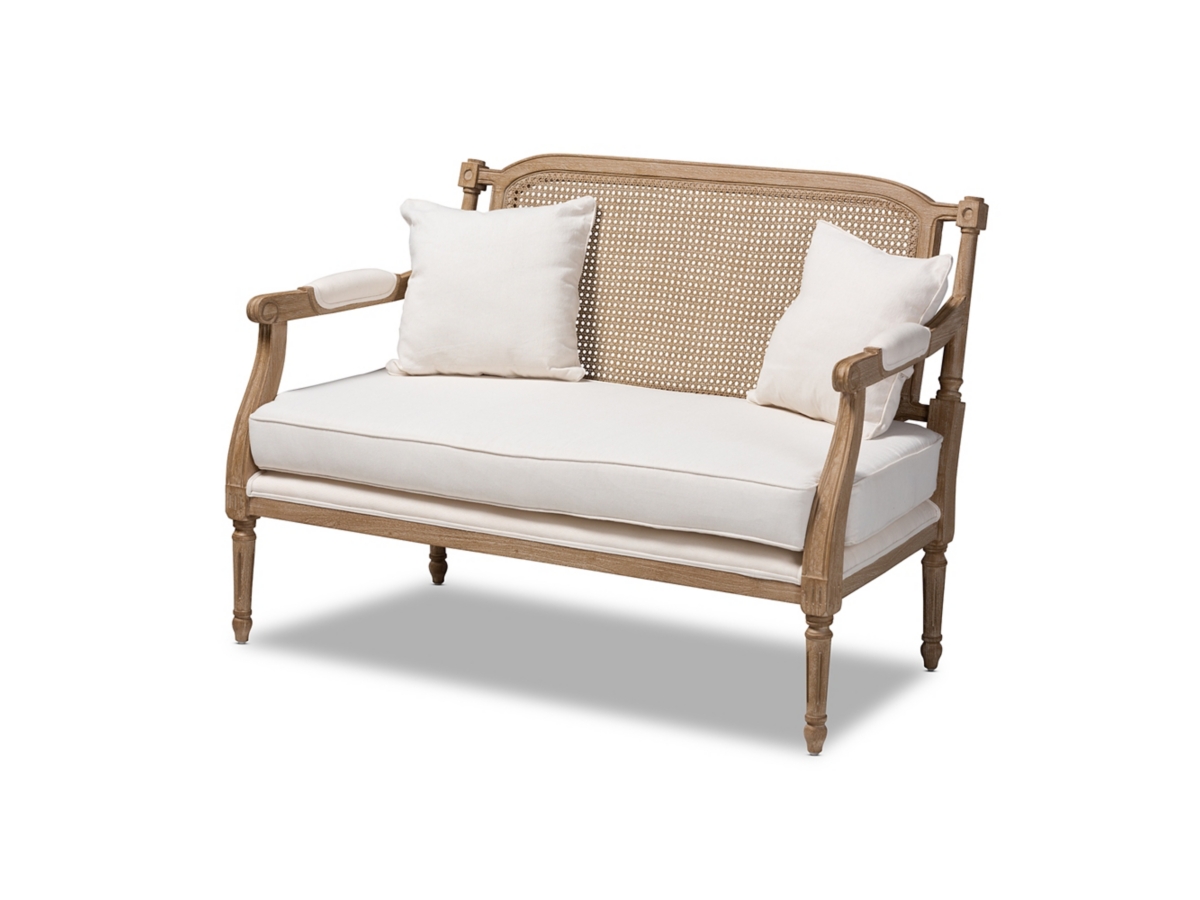 Baxton Studio Clemence Loveseat Ashley