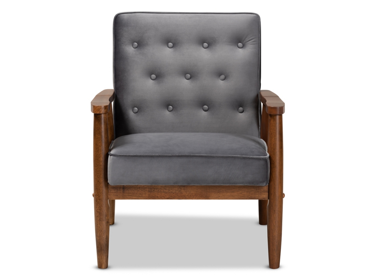 Baxton Studio Sorrento Lounge Chair Ashley