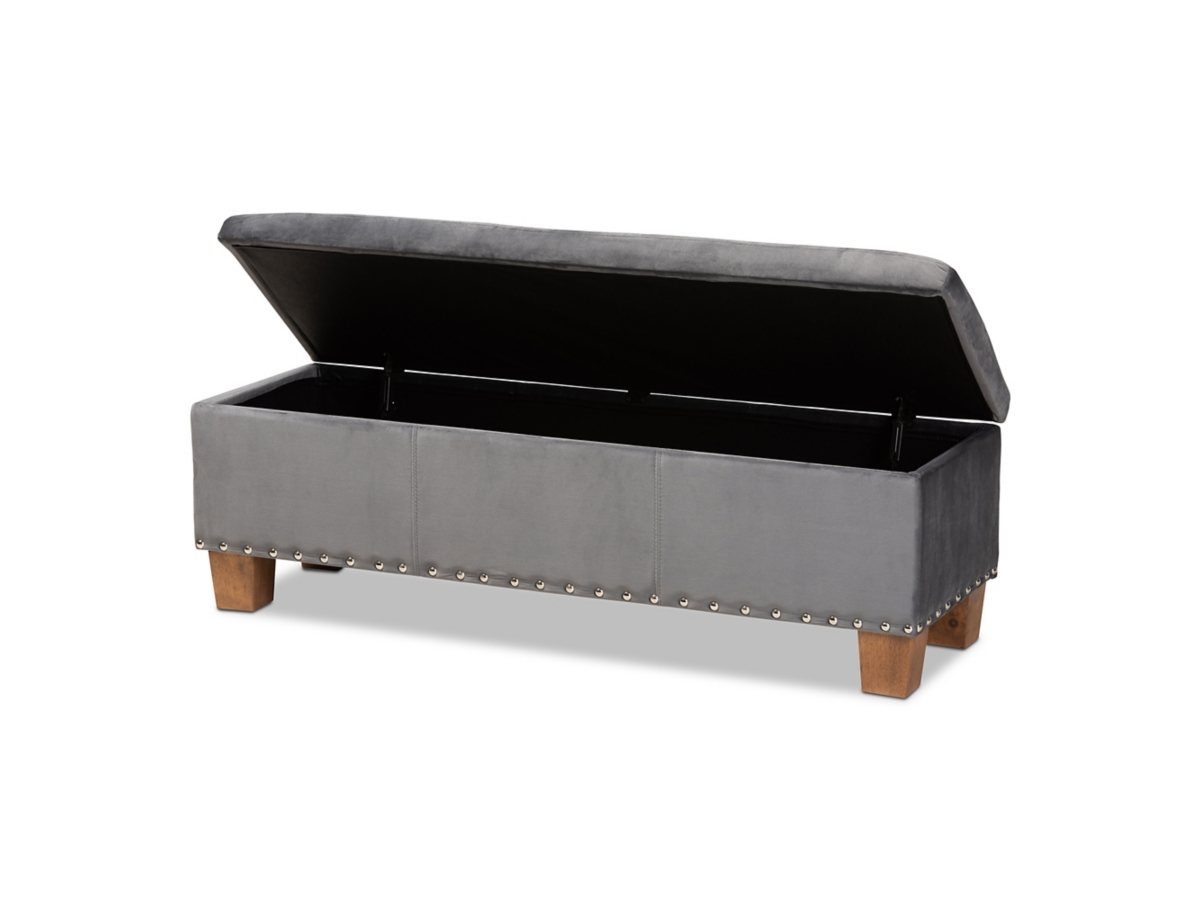 Baxton Studio Hannah Storage Ottoman Bench