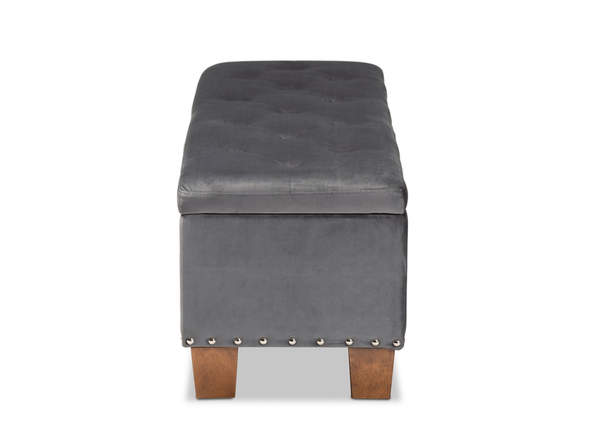 Baxton Studio Hannah Storage Ottoman Bench