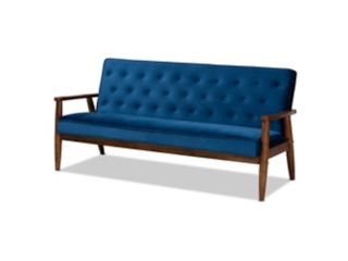 Baxton Studio Sorrento 3-Seater Sofa