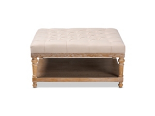 Baxton Studio Kelly Cocktail Ottoman