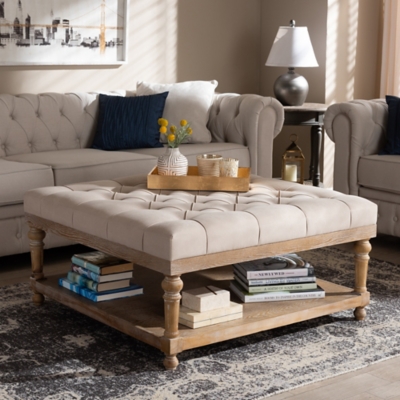 Ashley furniture deals ottoman coffee table