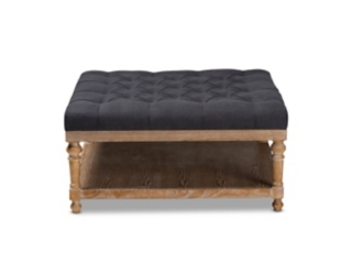 Baxton Studio Kelly Cocktail Ottoman