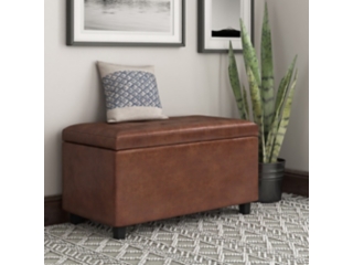 Cosmopolitan Rectangle Storage Ottoman