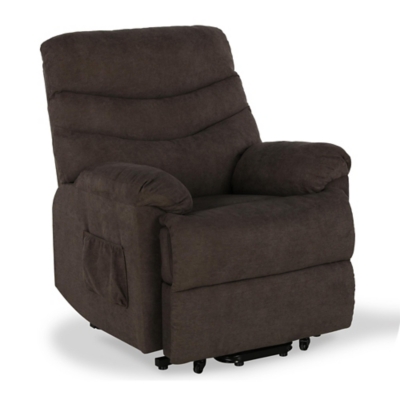 Dorel Living Sanders Power Lift Recliner, Brown, large