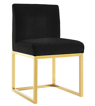 Haute Haute Black Velvet Chair, , large
