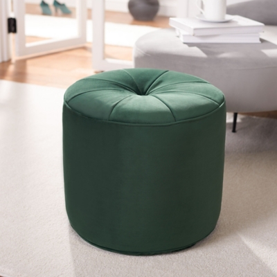 Safavieh Hawkem Cylinder Ottoman, , rollover