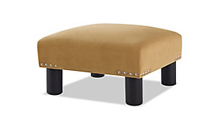 ACG Green Group, Inc. Square Accent Ottoman, Gold, large