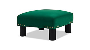 ACG Green Group, Inc. Square Accent Ottoman, Ultramarine Green, large