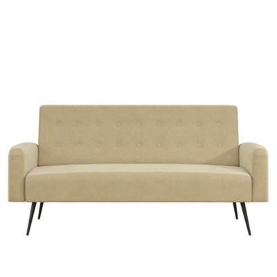 Novogratz Stevie Futon, Ivory, large