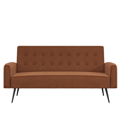 Novogratz Stevie Futon, Rust, large