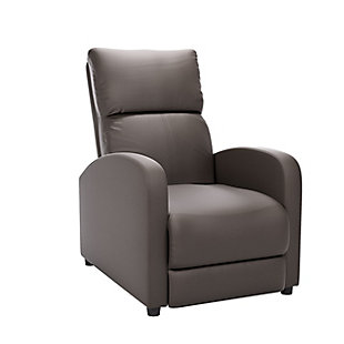 Moor Bonded Leather Recliner, , large