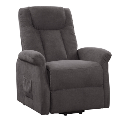 Arlington Power Lift and Rise Recliner, Gray, large